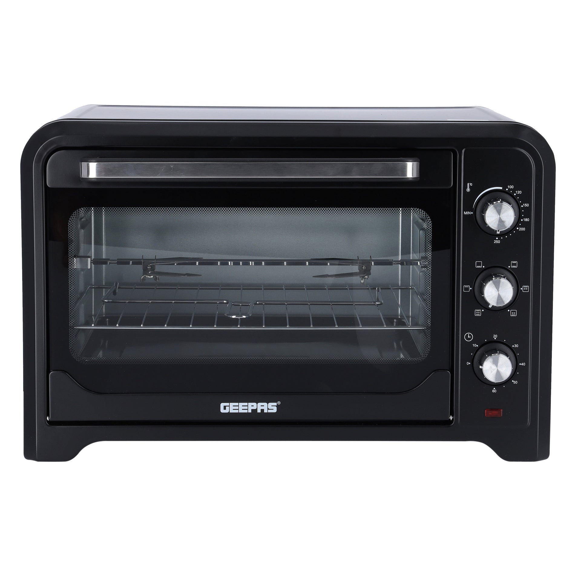 Electric Oven With Rotisserie 42 L 2000 W GO34024 Black