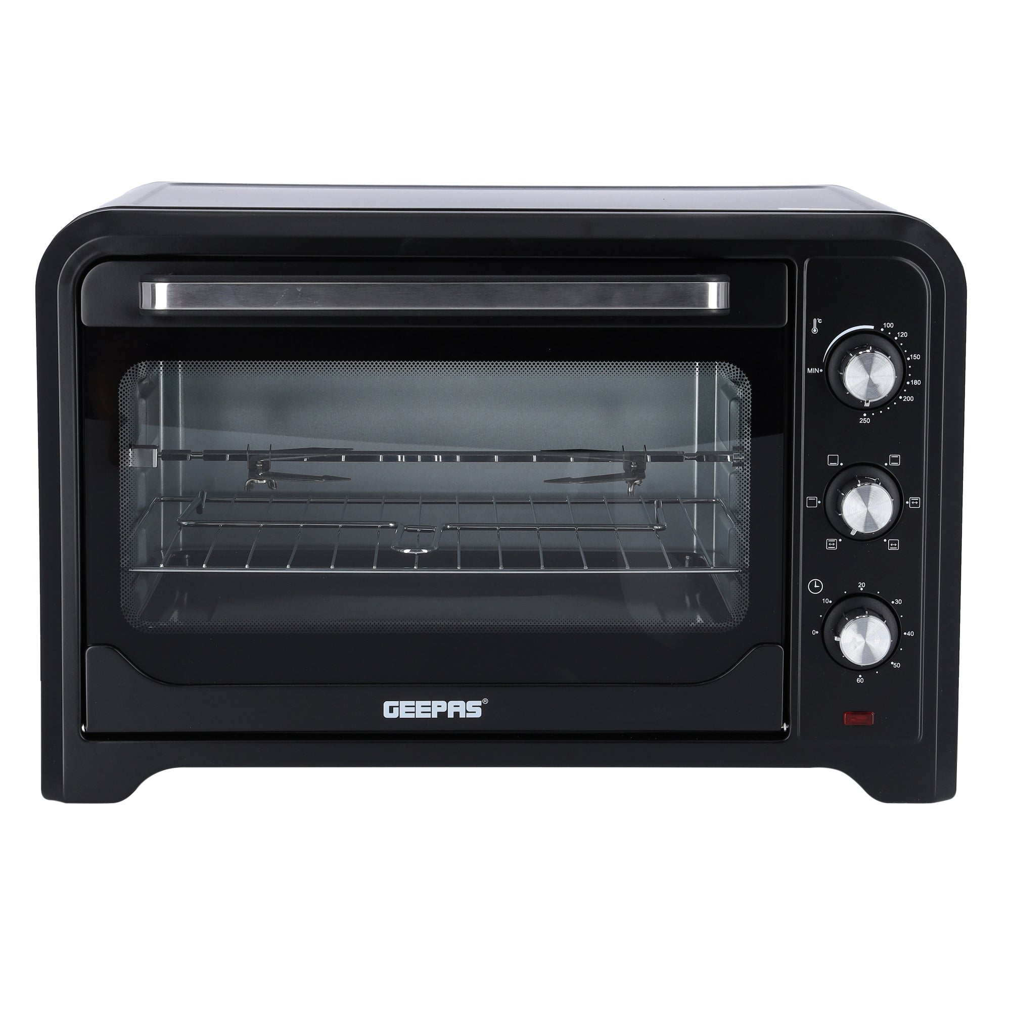 Electric Oven With Rotisserie 42 L 2000 W GO34024 Black
