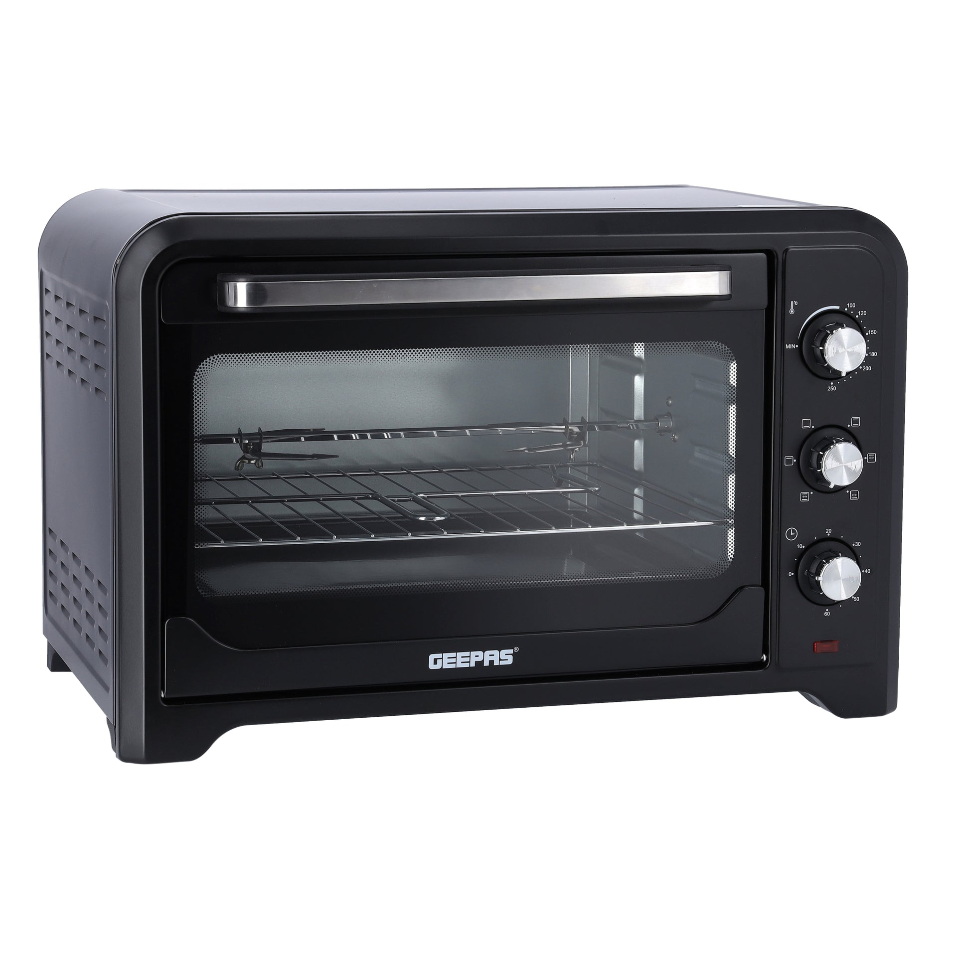 Electric Oven With Rotisserie 42 L 2000 W GO34024 Black