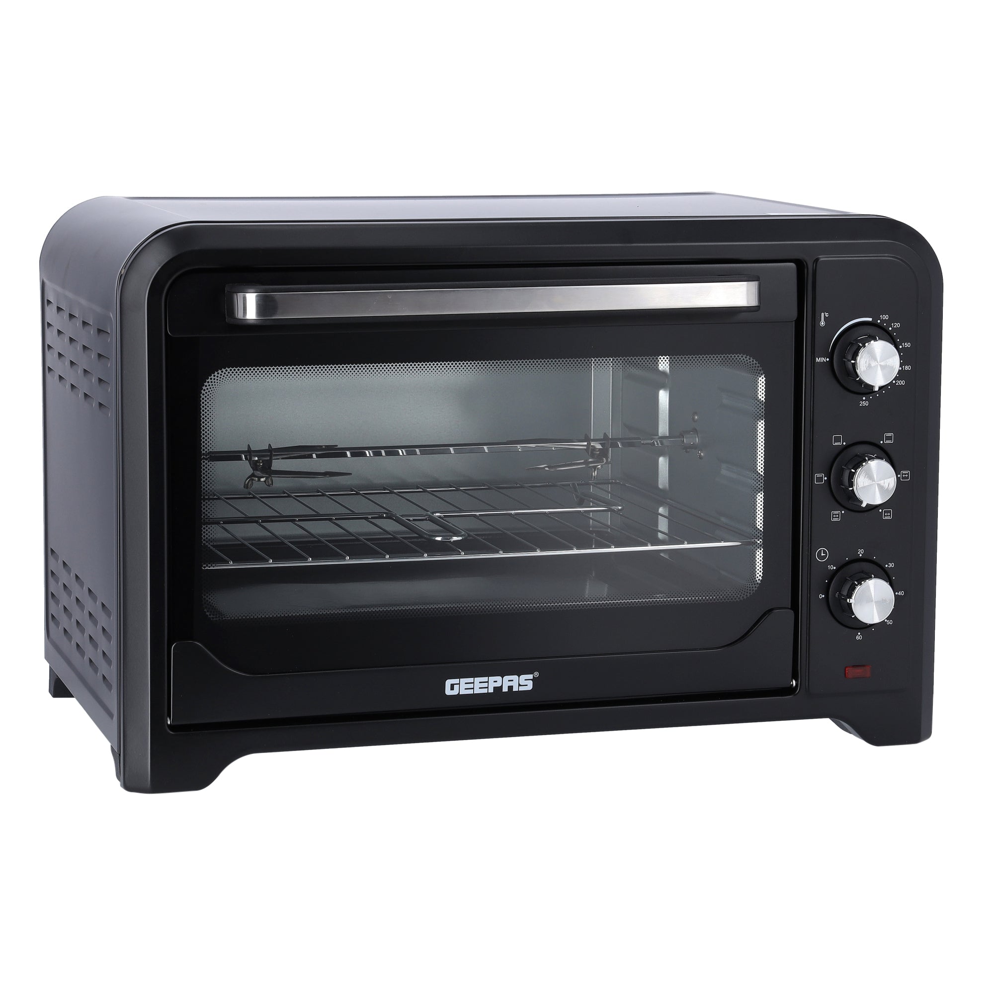 Electric Oven With Rotisserie 42 L 2000 W GO34024 Black