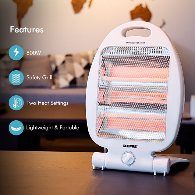 Quartz Heater 800W 800.0 W GQH9105 White