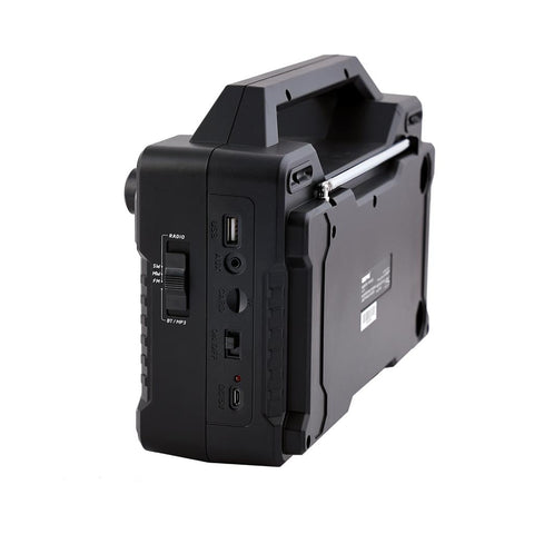 Portable Radio With USB Port GR13013 Black/Grey