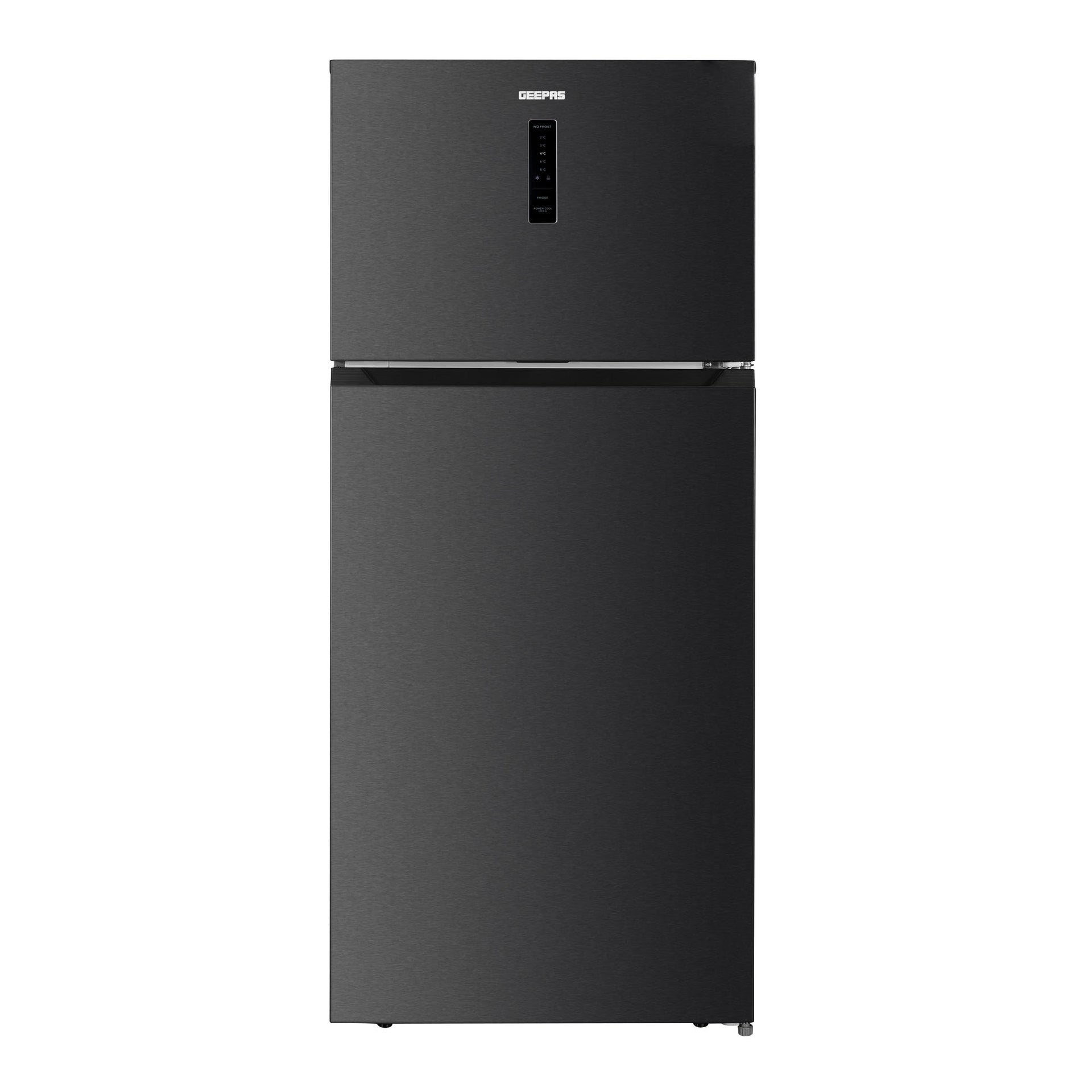 Large 527L Double Door Refrigerator: No-Frost, Inverter, Twist Ice & Digital Temp" GRF6035SXHN Grey