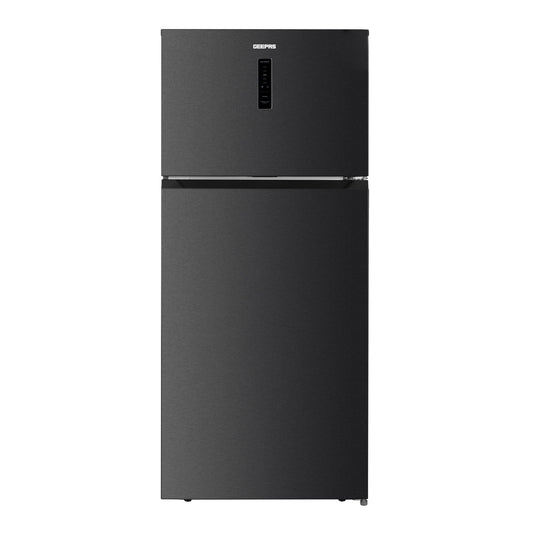 Large 527L Double Door Refrigerator: No-Frost, Inverter, Twist Ice & Digital Temp" GRF6035SXHN Grey