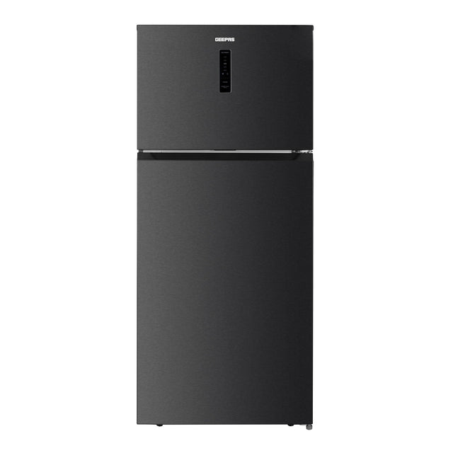 Large 527L Double Door Refrigerator: No-Frost, Inverter, Twist Ice & Digital Temp" GRF6035SXHN Grey