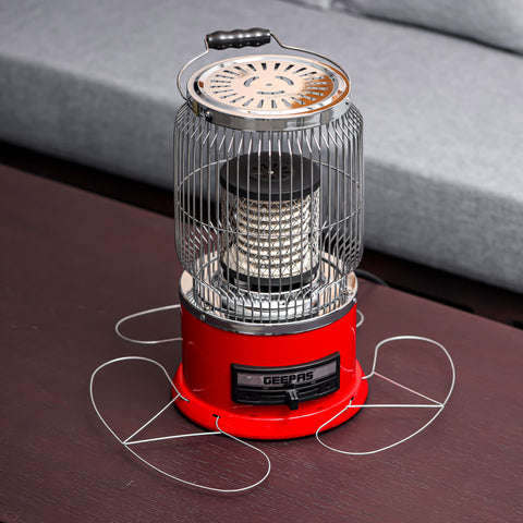 Electric Ceramic Heater with 2 Level Heating 2000.0 W GRH28506 Red