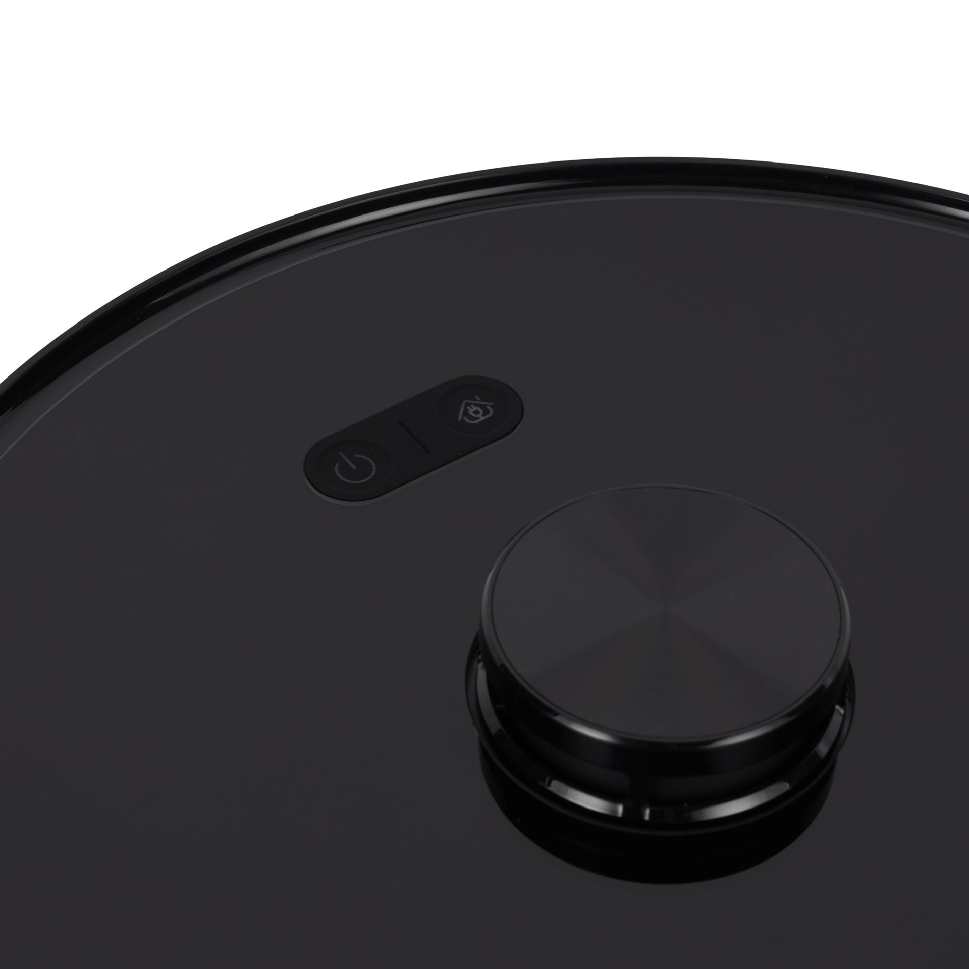 2 In 1 Wet & Dry Robot Vacuum Cleaner | LDS Navigation, TUYA App Control | 4 Cleaning Modes 2600 mAh Battery & Auto Recharge | 4 Anti Drop Sensors, Remote Control, Brushless Motor | GRVC19058 19 W GRVC19058 black