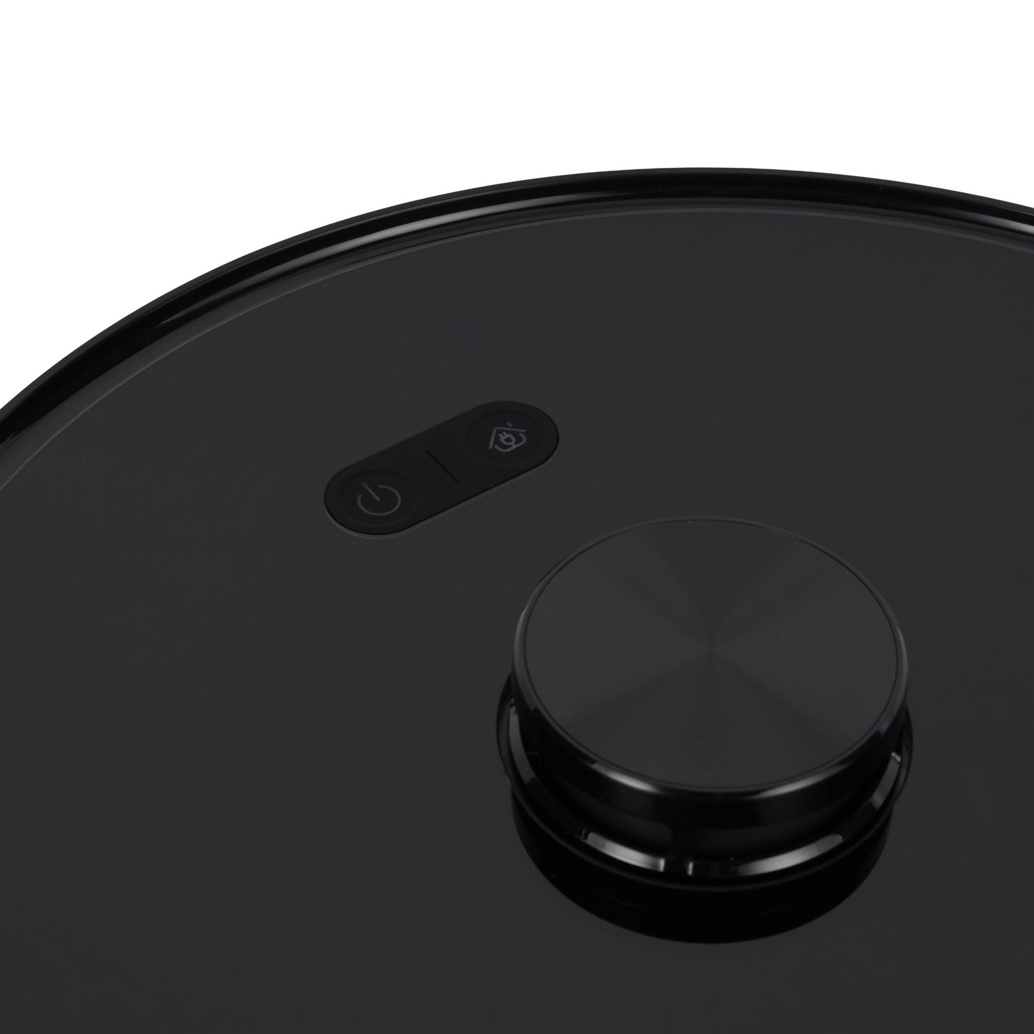 2 In 1 Wet & Dry Robot Vacuum Cleaner | LDS Navigation, TUYA App Control | 4 Cleaning Modes 2600 mAh Battery & Auto Recharge | 4 Anti Drop Sensors, Remote Control, Brushless Motor | GRVC19058 19 W GRVC19058 black