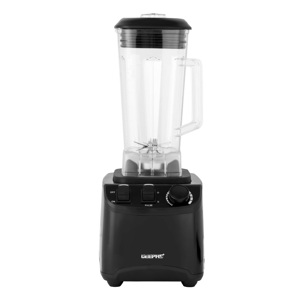 4-in-1 Smoothie Maker Blender – 380W Copper Motor, Personal Juicer Blender with 2 Travel Sport Mugs, 2 Cups & 1 Jug, BPA-Free, Ice Crusher, Grinder & Shake Maker, Black, 2-Year Warranty