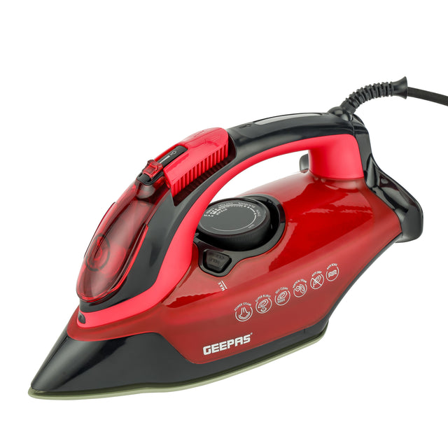 Ceramic Steam Iron  Wet & Dry 350 ml 3100 W GSI24026 Red /Black