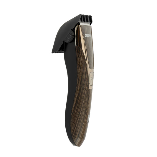 Rechargeable Hair Trimmer With Stainless Steel Blade, Adjustable Cutting Lengths, Cordless Trimmer For Men, LED Charge Indication, Perfect Travel Grooming Kit Black