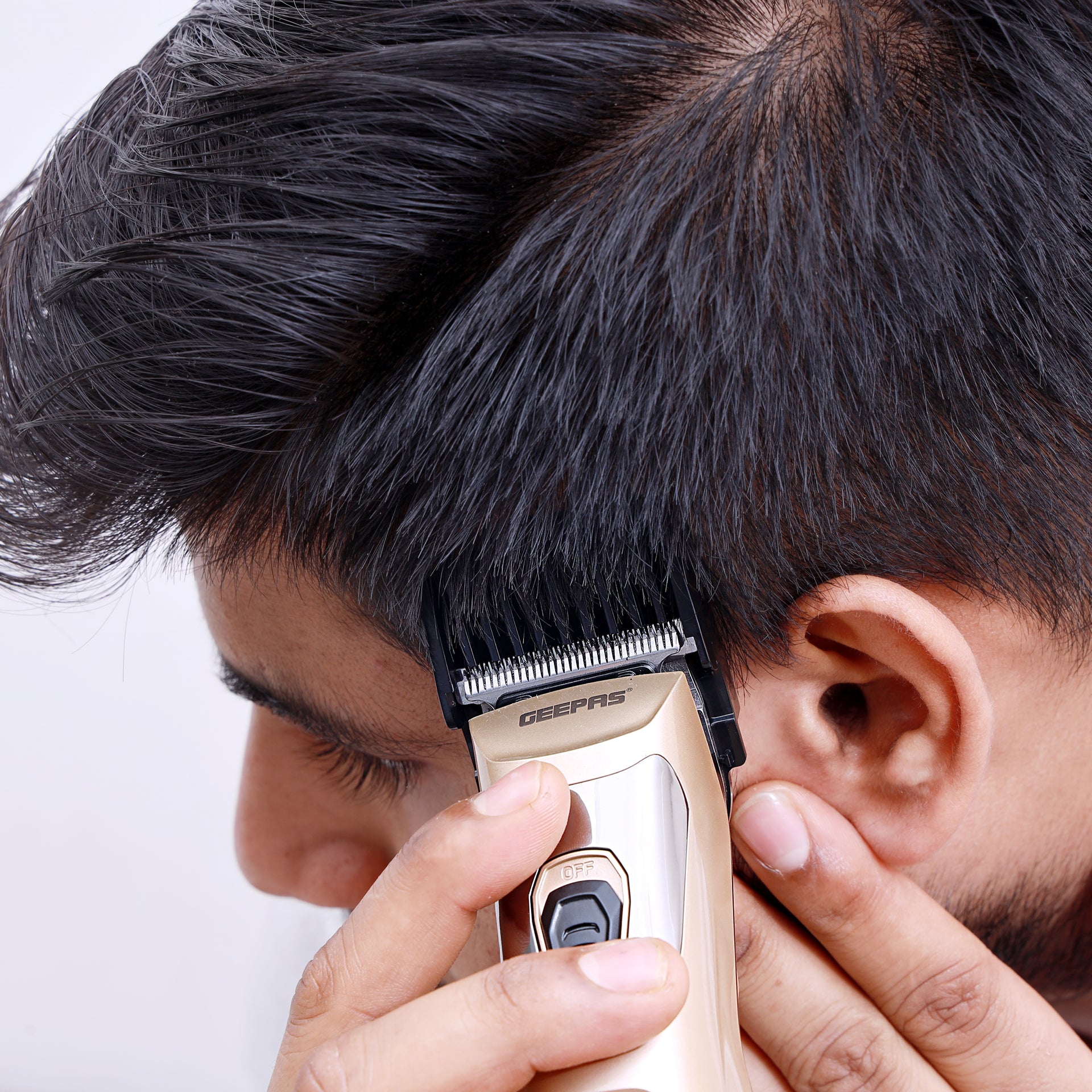Rechargeable Hair Trimmer Gold/Black