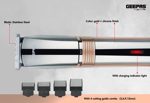 Rechargeable Hair and Bread Trimmer - GTR56047