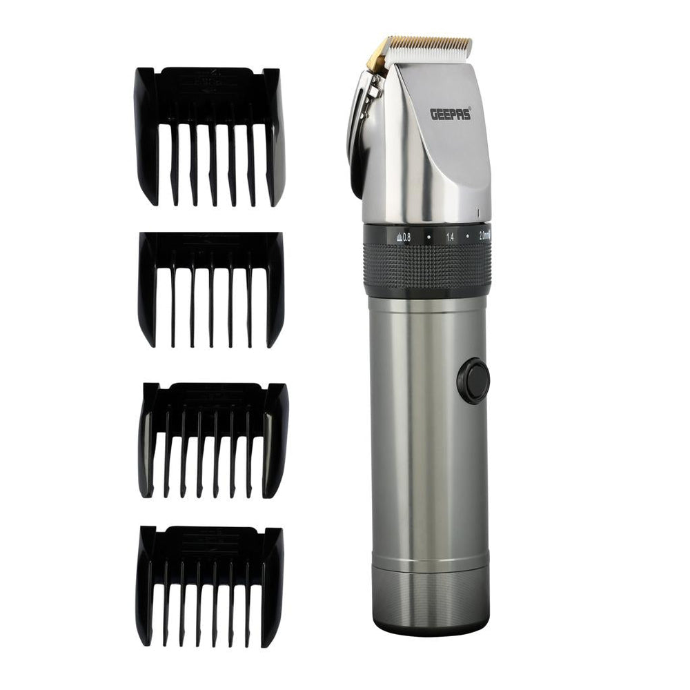 Professional Rechargeable Hair Clipper - Cordless Beard Trimmer with Durable Steel Blades, Ultra-Quiet Design & 4-Hour Runtime - Ergonomic Fast & Smooth Cut Shaver