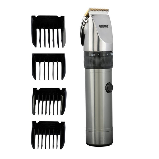 Professional Rechargeable Hair Clipper - Cordless Beard Trimmer with Durable Steel Blades, Ultra-Quiet Design & 4-Hour Runtime - Ergonomic Fast & Smooth Cut Shaver