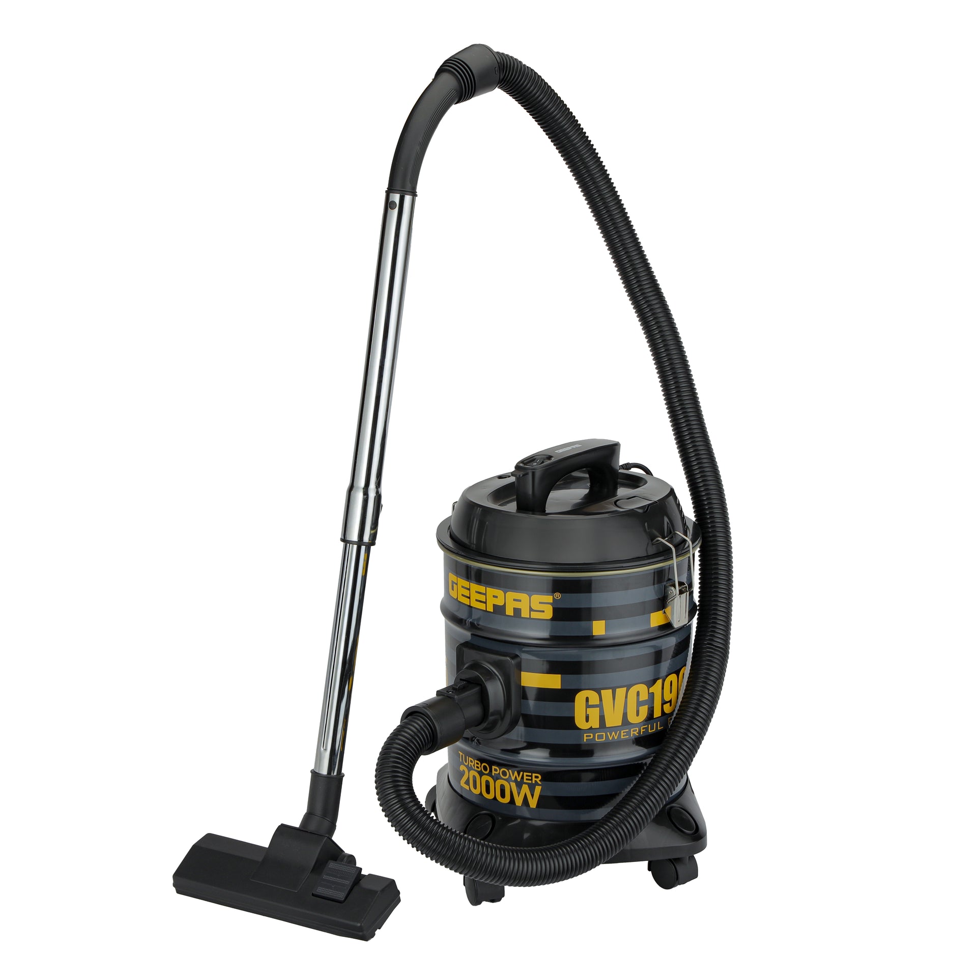 Drum Vacuum Cleaner With Powerful Suction, Dry & Blow Function, Full Indicator/Perfect For Home, Office, Apartments 18 L 2000 W GVC19045 Multicolour