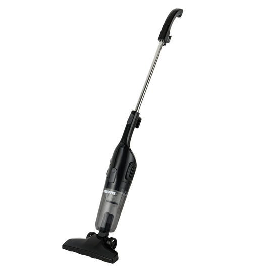 2-in-1 Stick & Handheld Vacuum Cleaner with HEPA Filtration, Powerful Suction, Large Dust Capacity, Ideal for Homes, Offices, & Cars 1.2 L 600 W GVC19055-BK Black