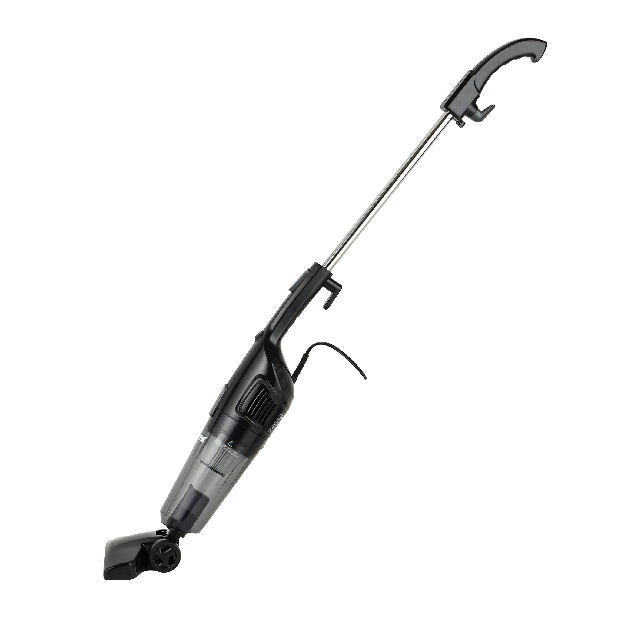 2-in-1 Stick & Handheld Vacuum Cleaner with HEPA Filtration, Powerful Suction, Large Dust Capacity, Ideal for Homes, Offices, & Cars 1.2 L 600 W GVC19055-BK Black