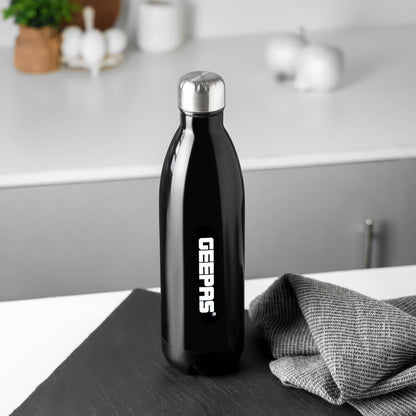 Geepas 1.0 L Stainless Steel Vacuum Flask- GVF27021| Double Wall Insulation for Hot and Cold Beverages| Comfortable to Hold and Easy to Carry| Suitable for Indoor and Outdoor Use| 2 Years Warranty, White