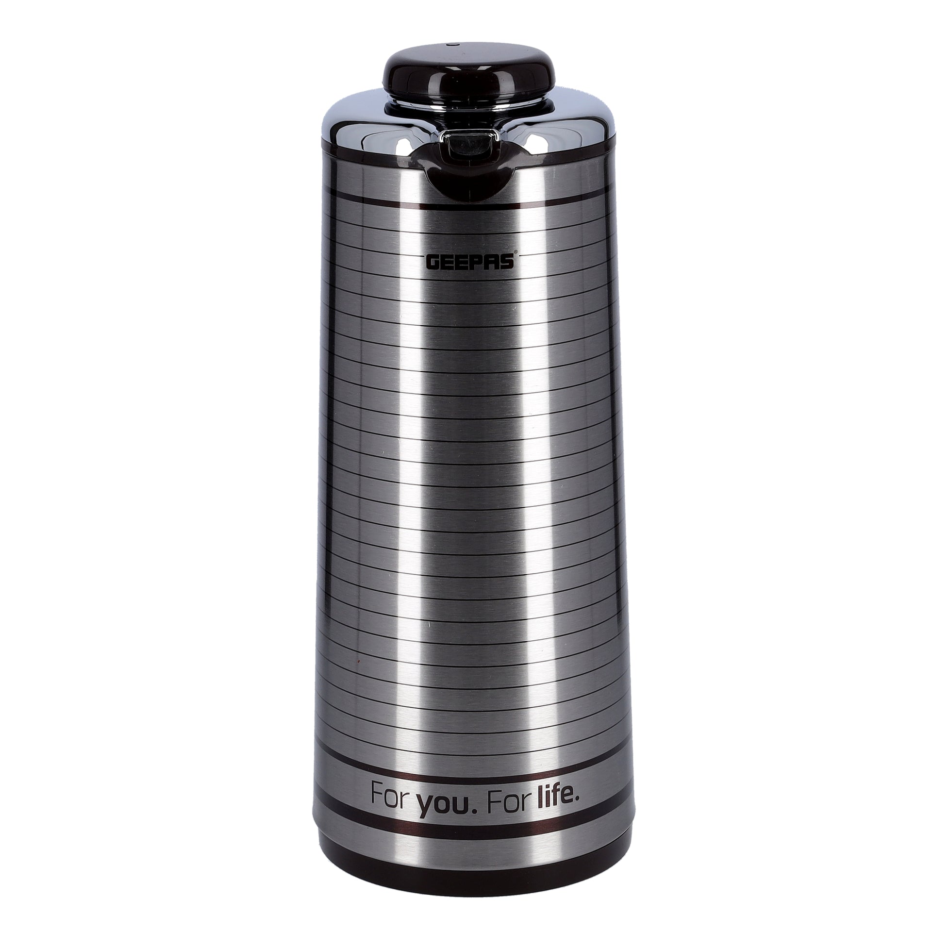 Vacuum Flask Silver/Black