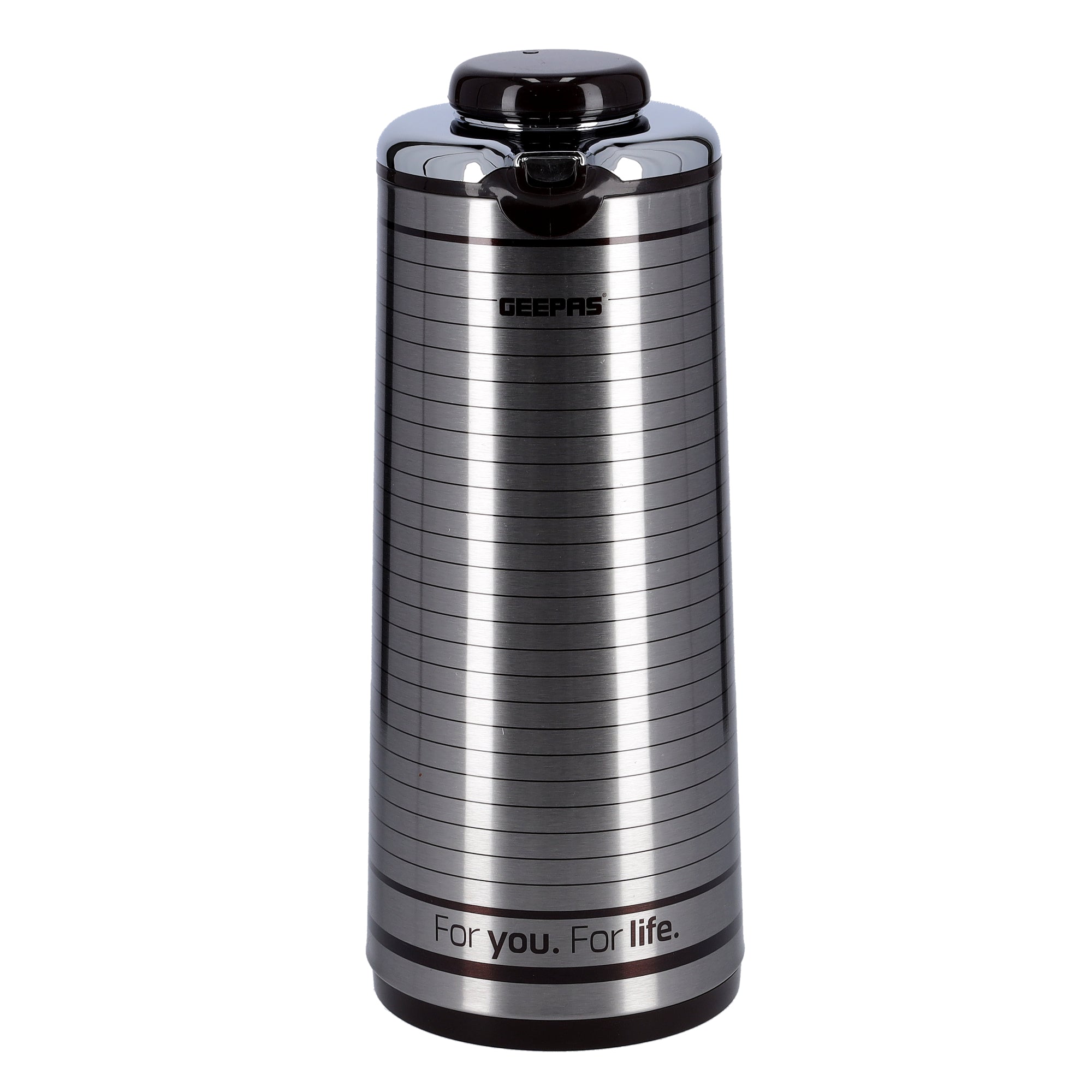 Vacuum Flask Silver/Black