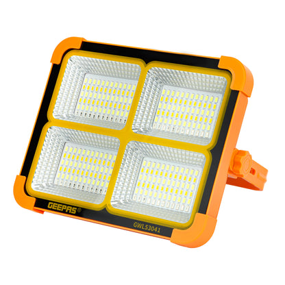 Rech.work led light w/t solar panel/1X30