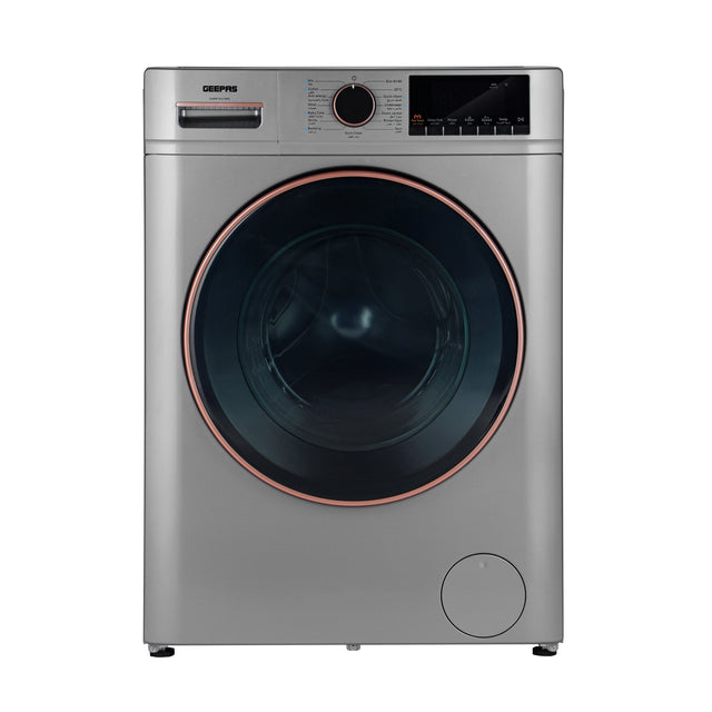10 Kg Front Load Washing Machine with Digital Display, BLDC Motor, and Steam Clean Technology - Metallic Grey GWMF1041SRG Metalic Grey