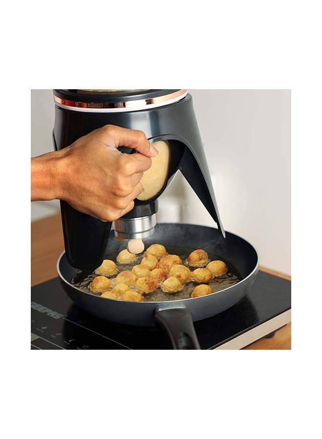 Sweet Dumpling/Luqaimat Maker, GSM63046 | 1L Bowl Capacity | Digital Screen Counter | 3 Dough Ball At A Time | On/Off Switch | Easy To Clean