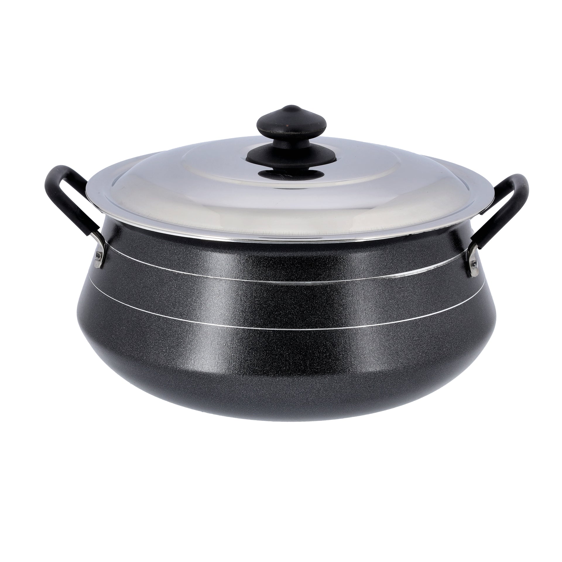 Nonstick Handi Casserole With Lid Black 26cmcm