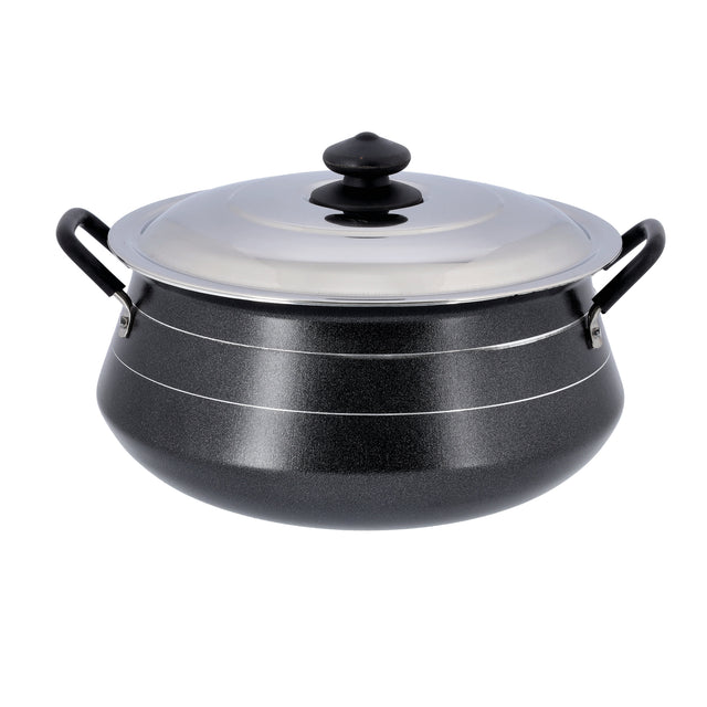 Nonstick Handi Casserole With Lid Black 26cmcm