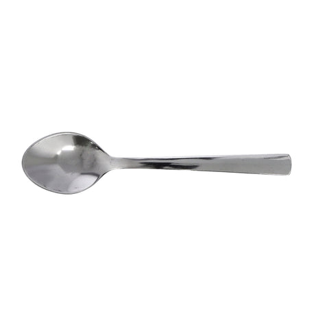 6Pieces 12Cm Stainless Steel Mocca Spoon Made In India Silver