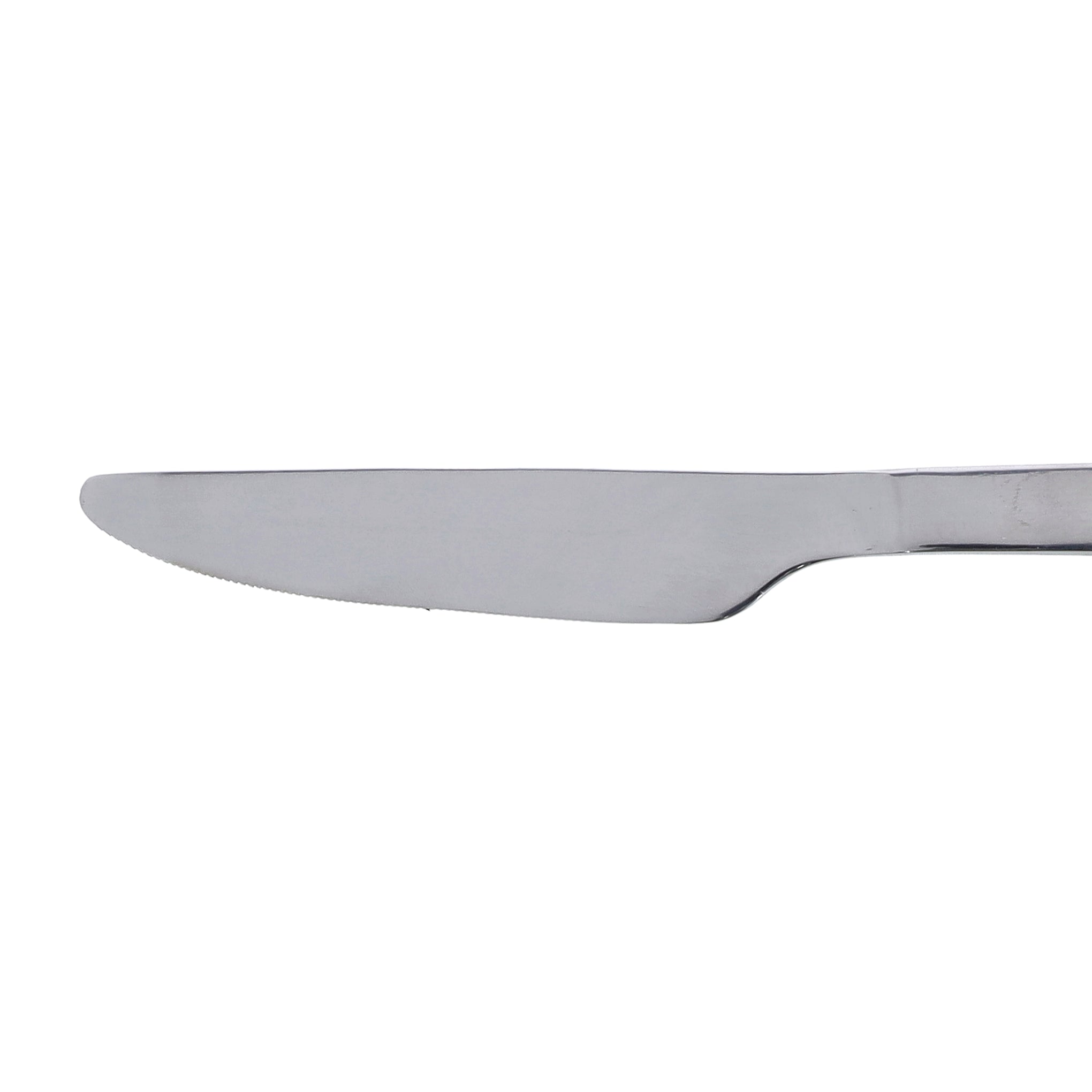 6-Piece Stainless Steel Table Knife Set Silver