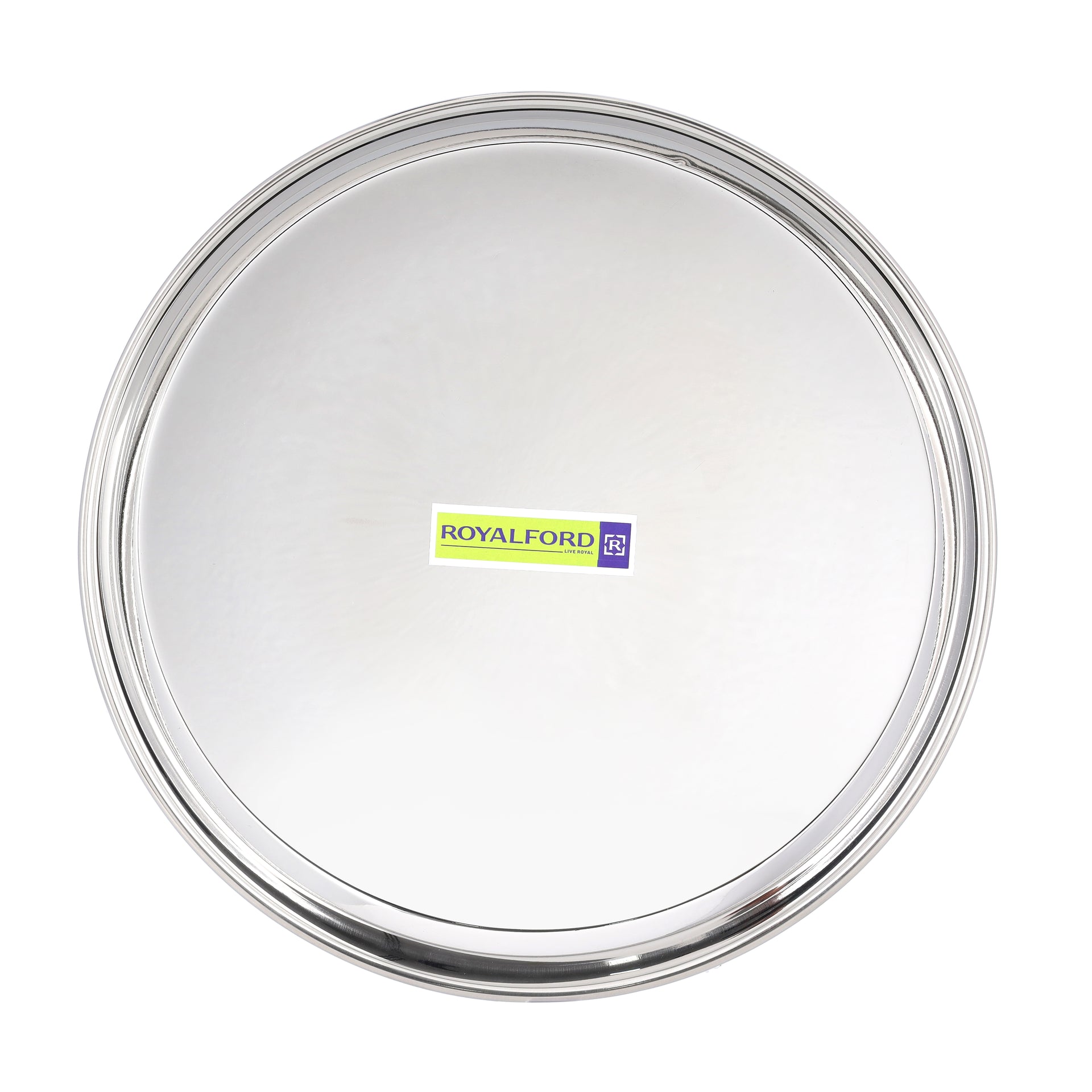 Bidding Thali Plate Silver 11.5inch