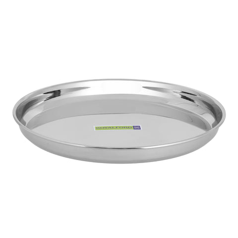 Bidding Thali Plate Silver 11.5inch