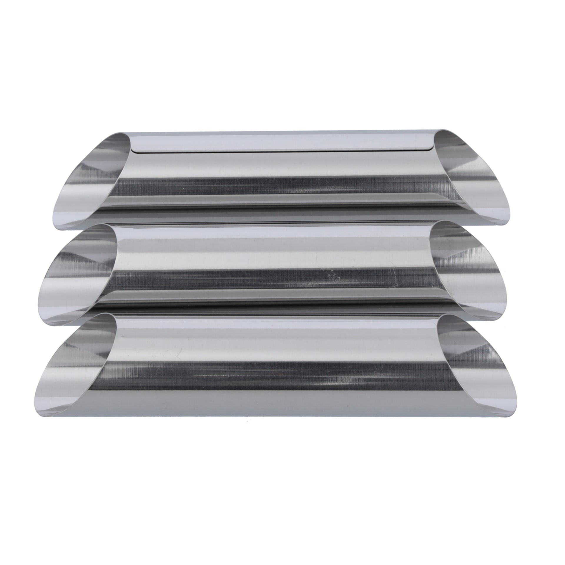 3 -Pieces Cookie Cutter Set Silver