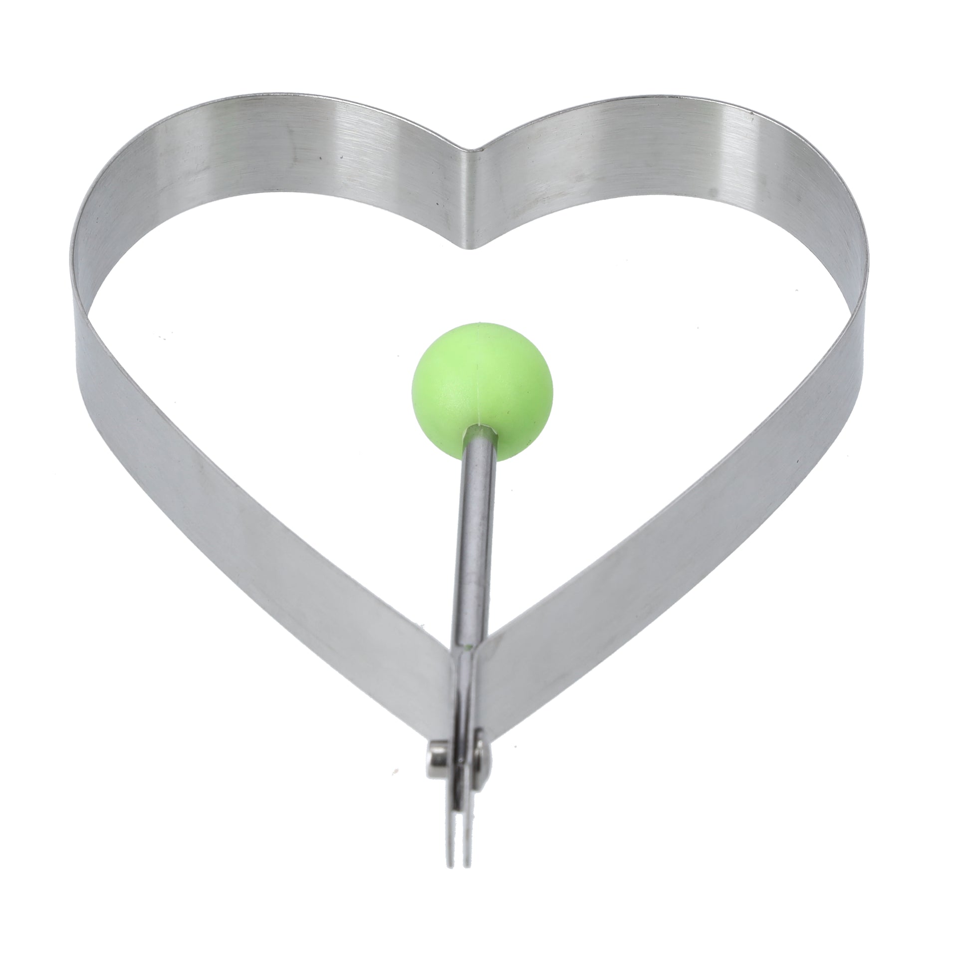 Heart Shaped Cookie Cutter Silver