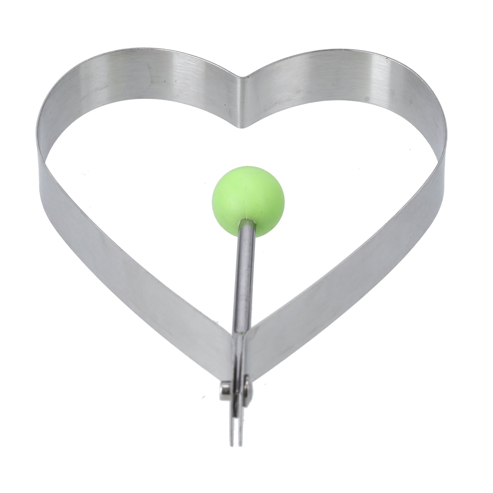 Heart Shaped Cookie Cutter Silver