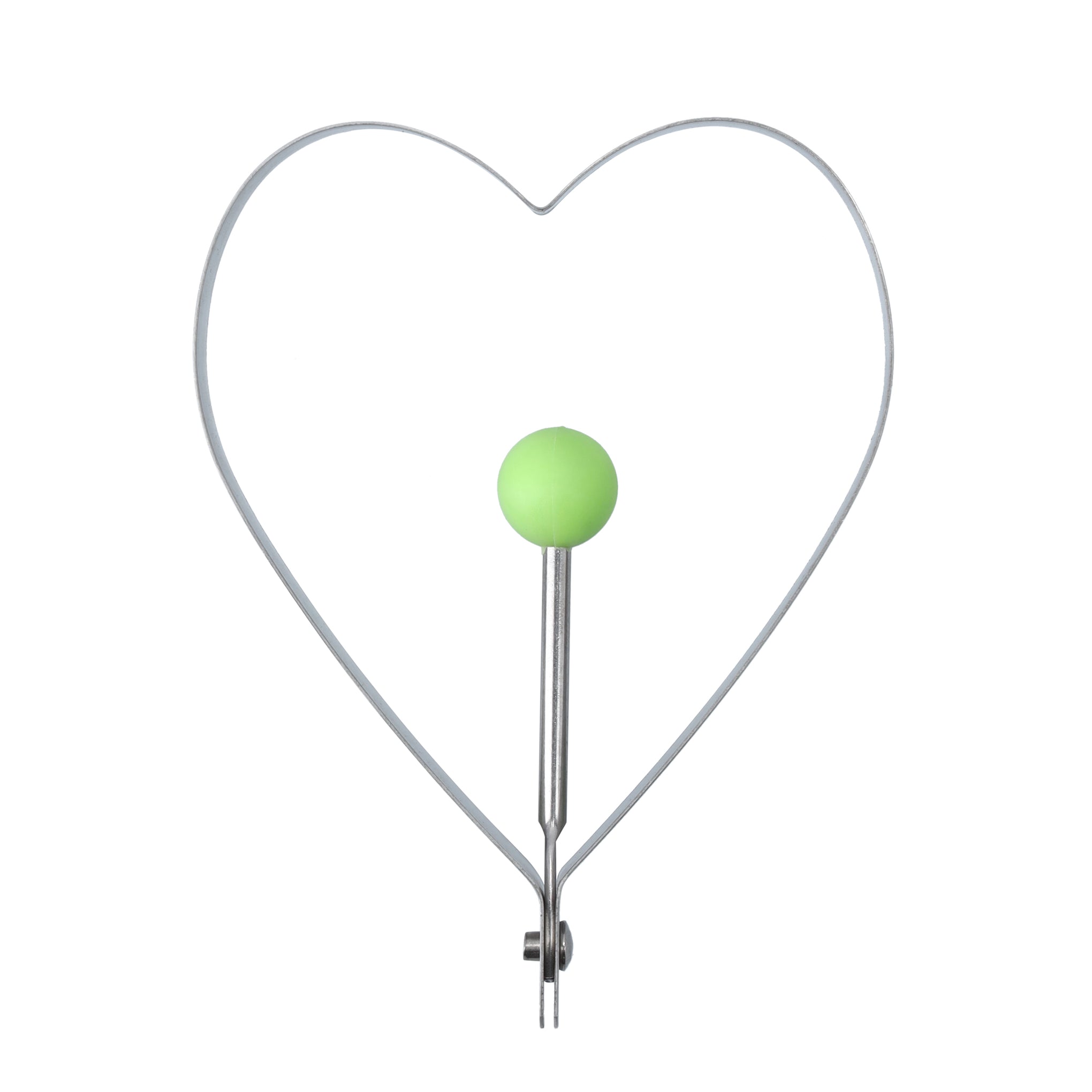 Heart Shaped Cookie Cutter Silver