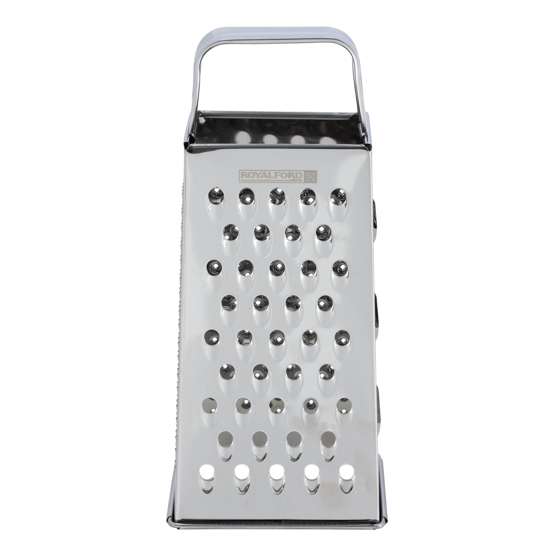 Stainless Steel 4 Side Grater Silver