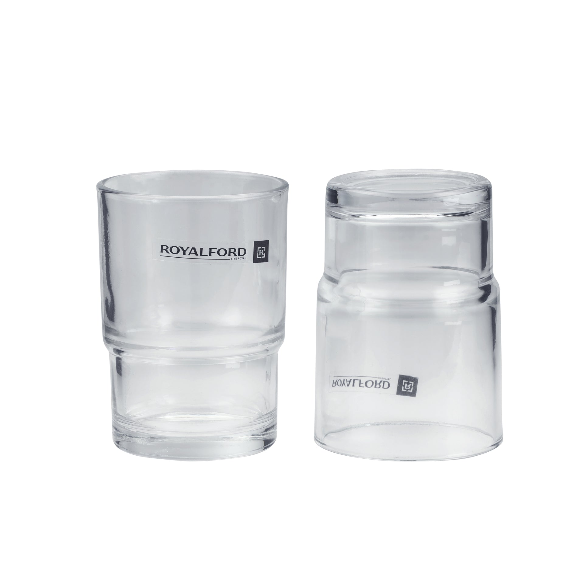 226 Ml 6 Pieces Glass Tumbler Set, Premium Quality Glassware, Lead Free Glass, Sturdy And Creative Design, Crystal Clear Construction, Dishwasher Safe Clear 226ml