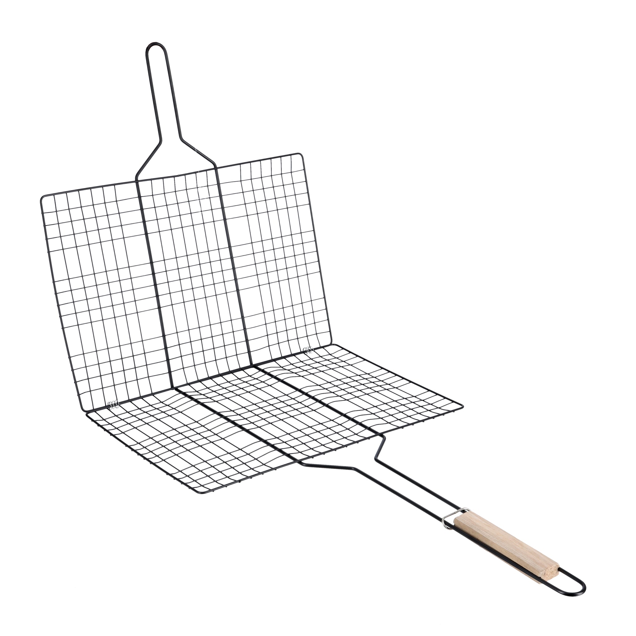 Bbq Grill Chromium Plated Iron 43X30X70Cm Black