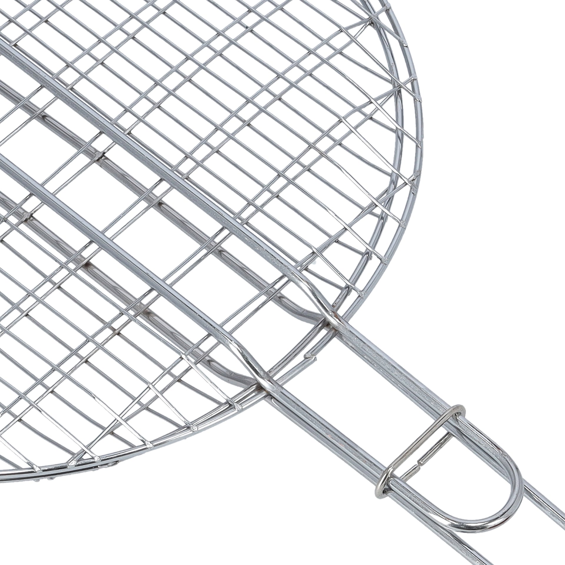 Barbeque Grill Chromium Plated Iron Rf10375 Silver