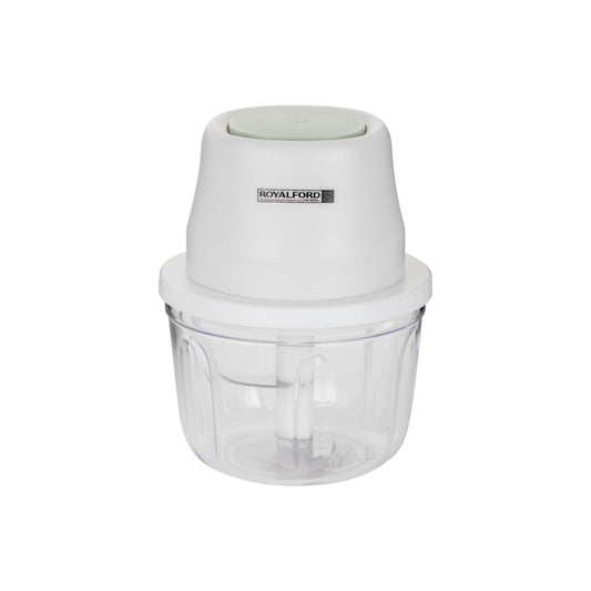 Portable Mini Food Processor, 250ml PP & PET Bowl, RF10411 | Rechargeable Food Processor with USB Cable | Swirl Sharpe Blade | One-Touch Button | 1300mAh Battery