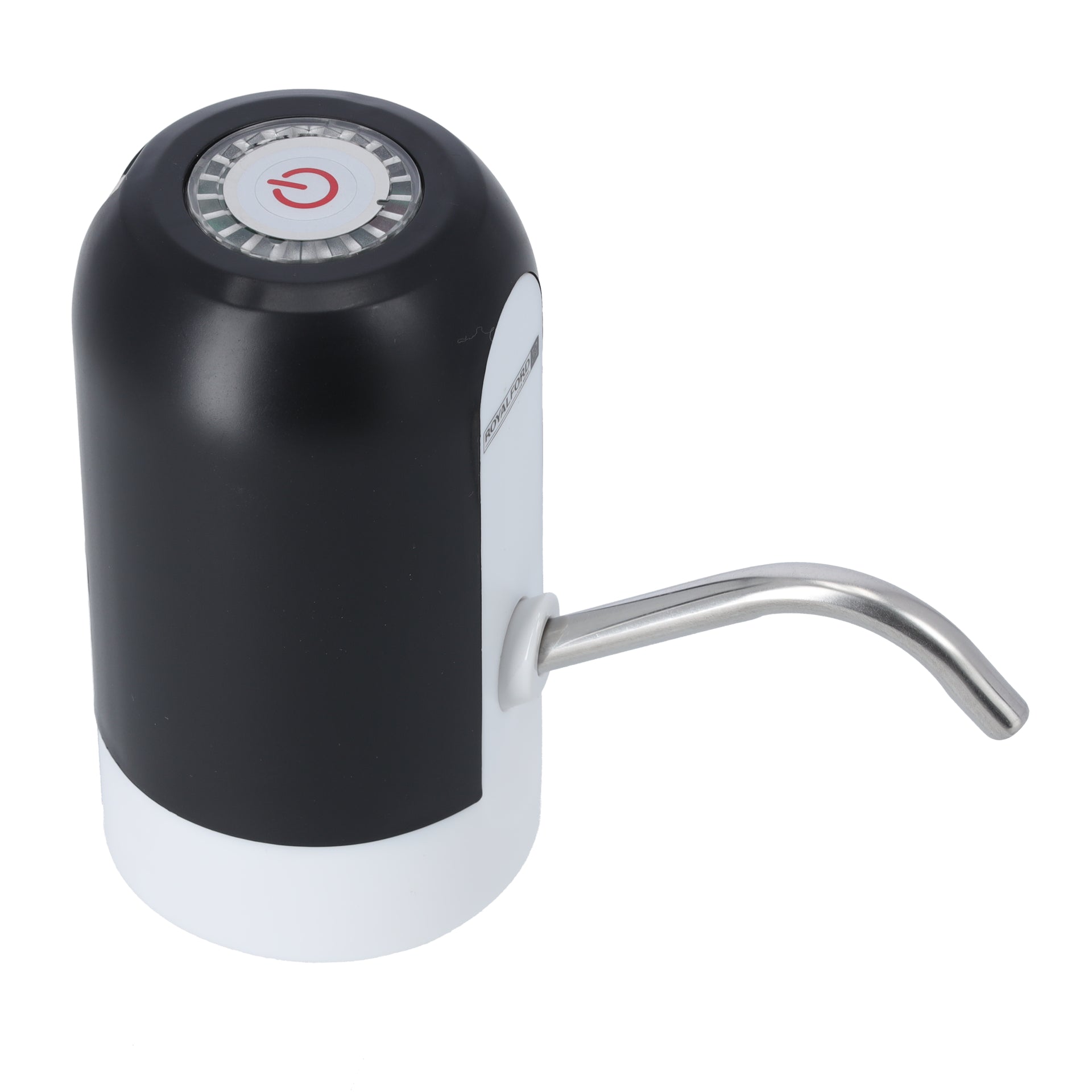 Royalford Automatic Water Dispenser, One-Touch Button Water, RF10474 1200mAh Powerful Battery Rechargeable with USB Cable No Water Leakage Rust-Proof, Stainless Steel Pipe MULTICOLOR 13cm