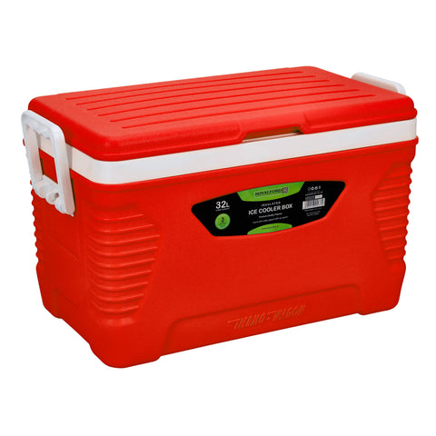 Thermo Wagon Insulated Ice Cooler 32L Multicolor Assorted Colors