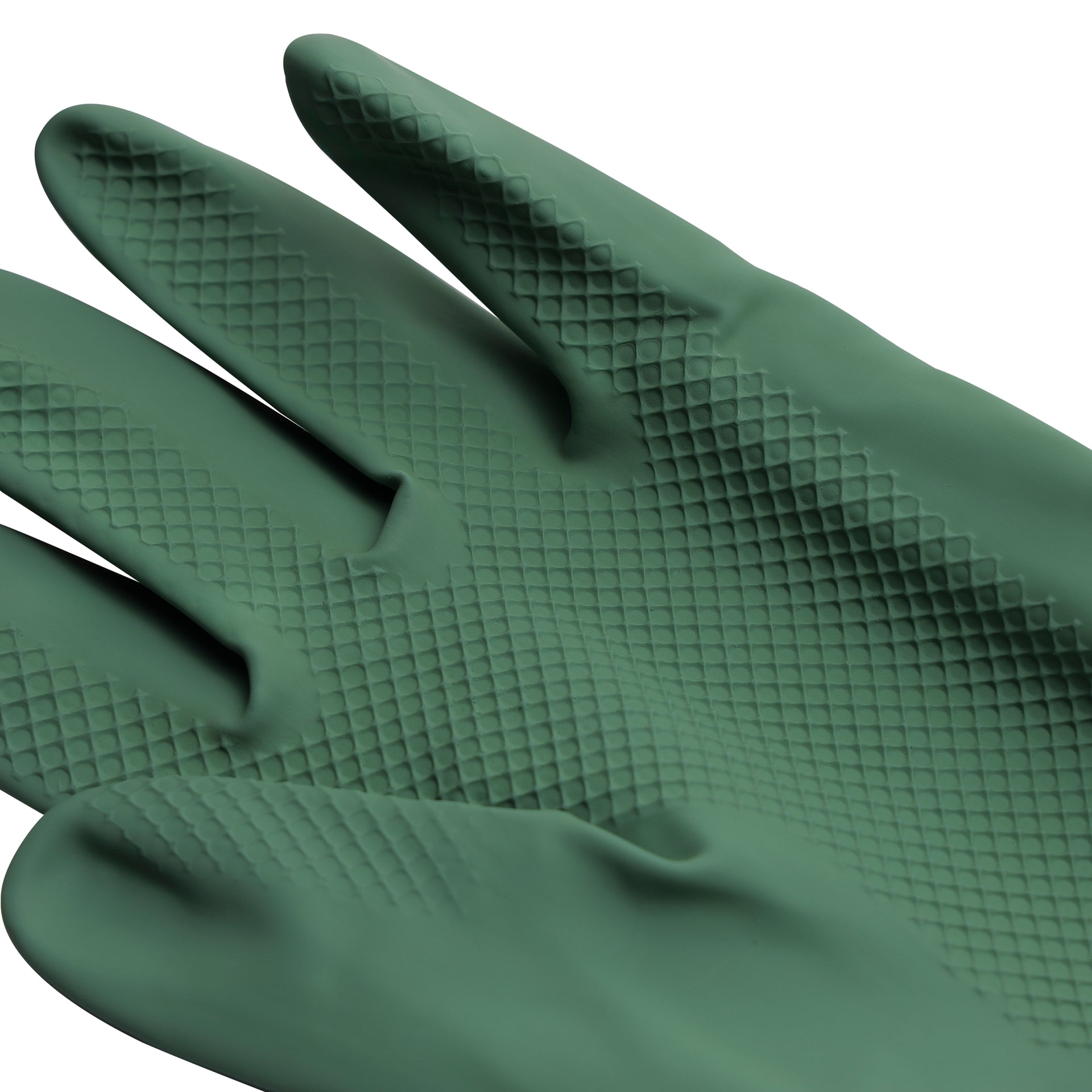 Royalford Cleaning Gloves, Natural Latex Comfortable Gloves, RF10491 2pcs Reusable Convenient Grip Gloves Non-Slip Surface & Long Sleeves MULTICOLOR