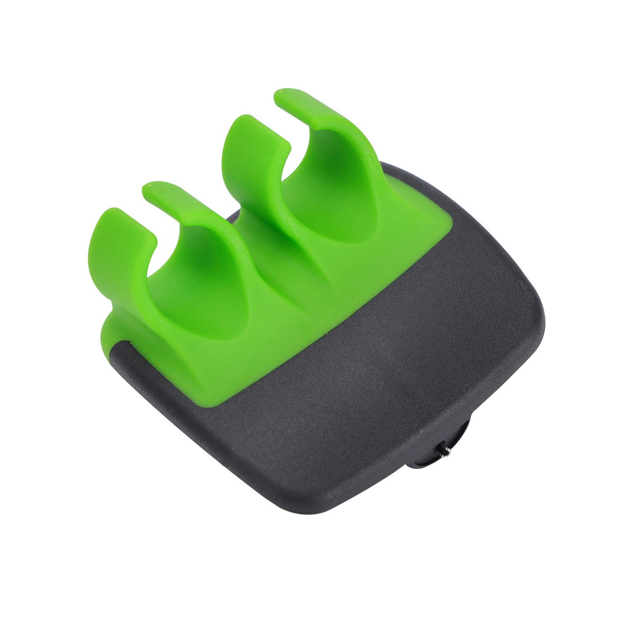 Plam Peeler with Finger Grip Fruit Peeler RF10510 Kitchen Vegetable Peeler Hand Fruit Peeler with Comfortable Rubber Finger Grip for Pumpkin Carrot Cucumber Potato Peeling Green/Black