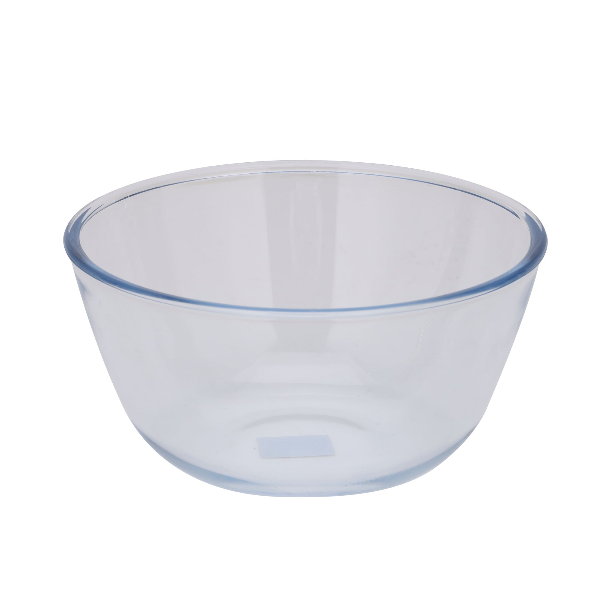 RoyalFord Round Borosilicate Glass Bowl, 4.45L Serving Bowl, RF10567 Large Clear Serving Bowl Eco Friendly & Durable Mixing Bowl All Purpose Bowl For Salads, Desserts, Fruit, & More, Transparent