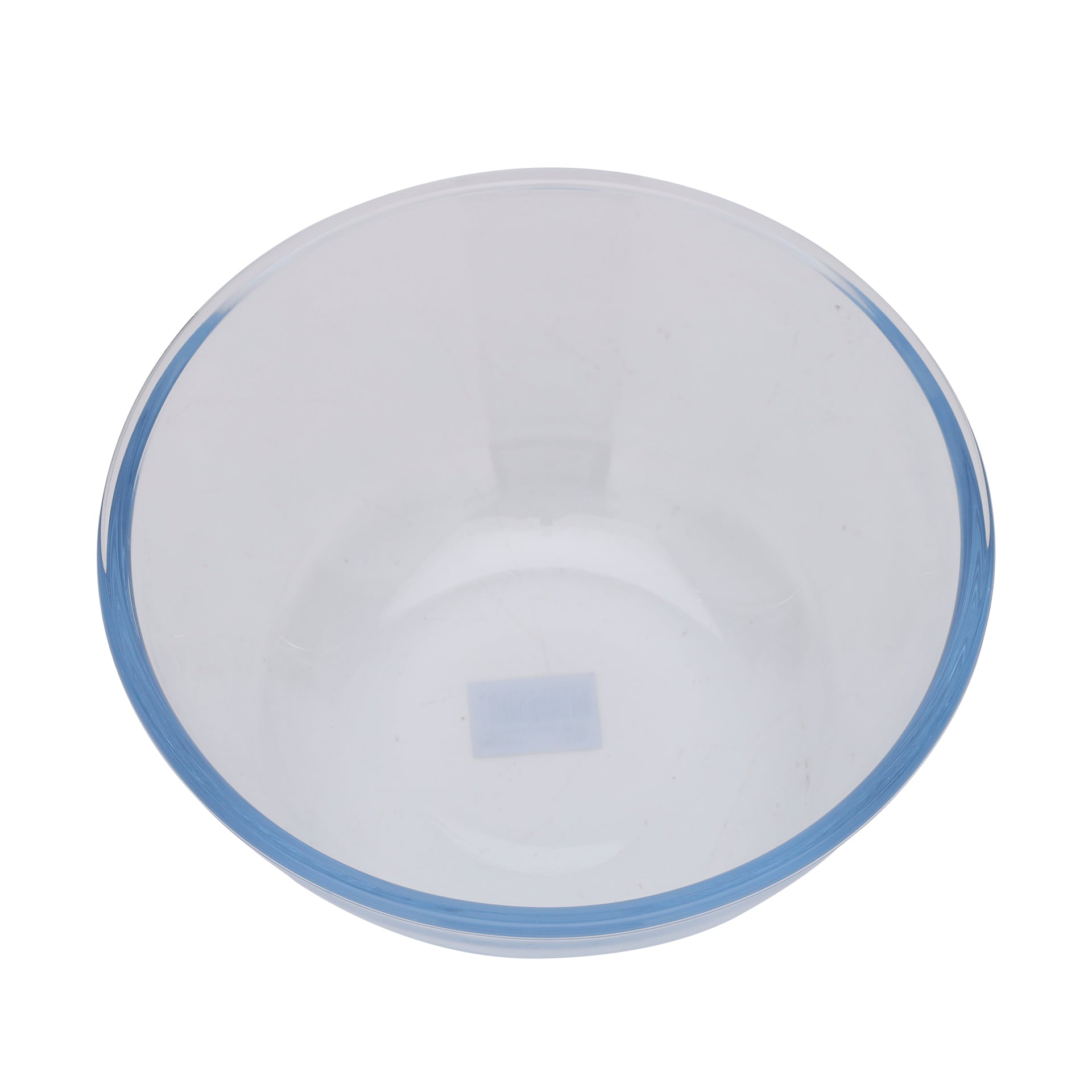 RoyalFord Round Borosilicate Glass Bowl, 4.45L Serving Bowl, RF10567 Large Clear Serving Bowl Eco Friendly & Durable Mixing Bowl All Purpose Bowl For Salads, Desserts, Fruit, & More, Transparent