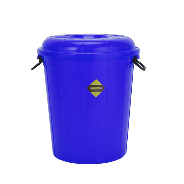 RoyalFord Economy Drum with Lid, 60 Liter Capacity